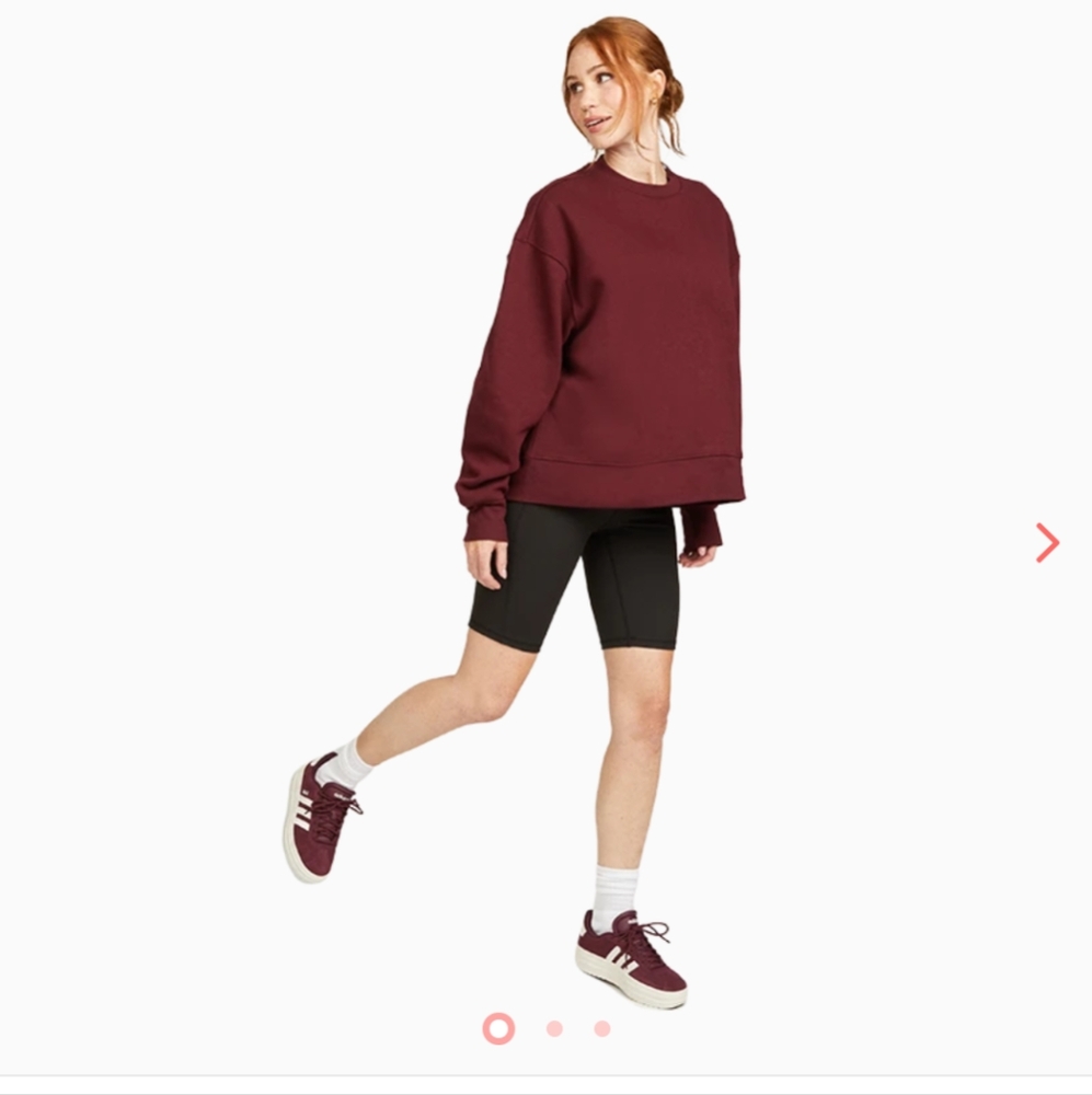 WeWoreWhat Burgundy Sweatshirt